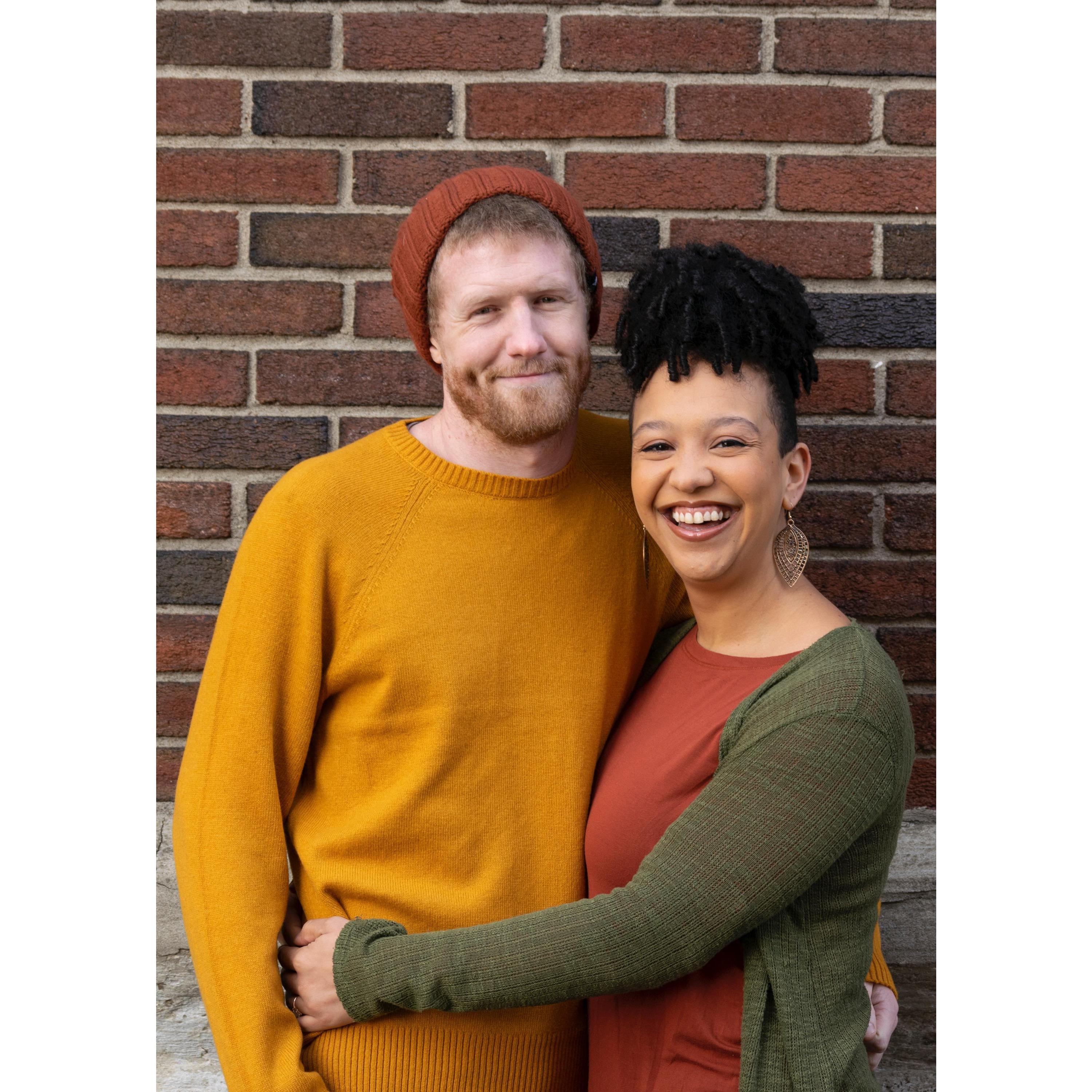 Our first engagement shoot with the very talented Juanita Wald