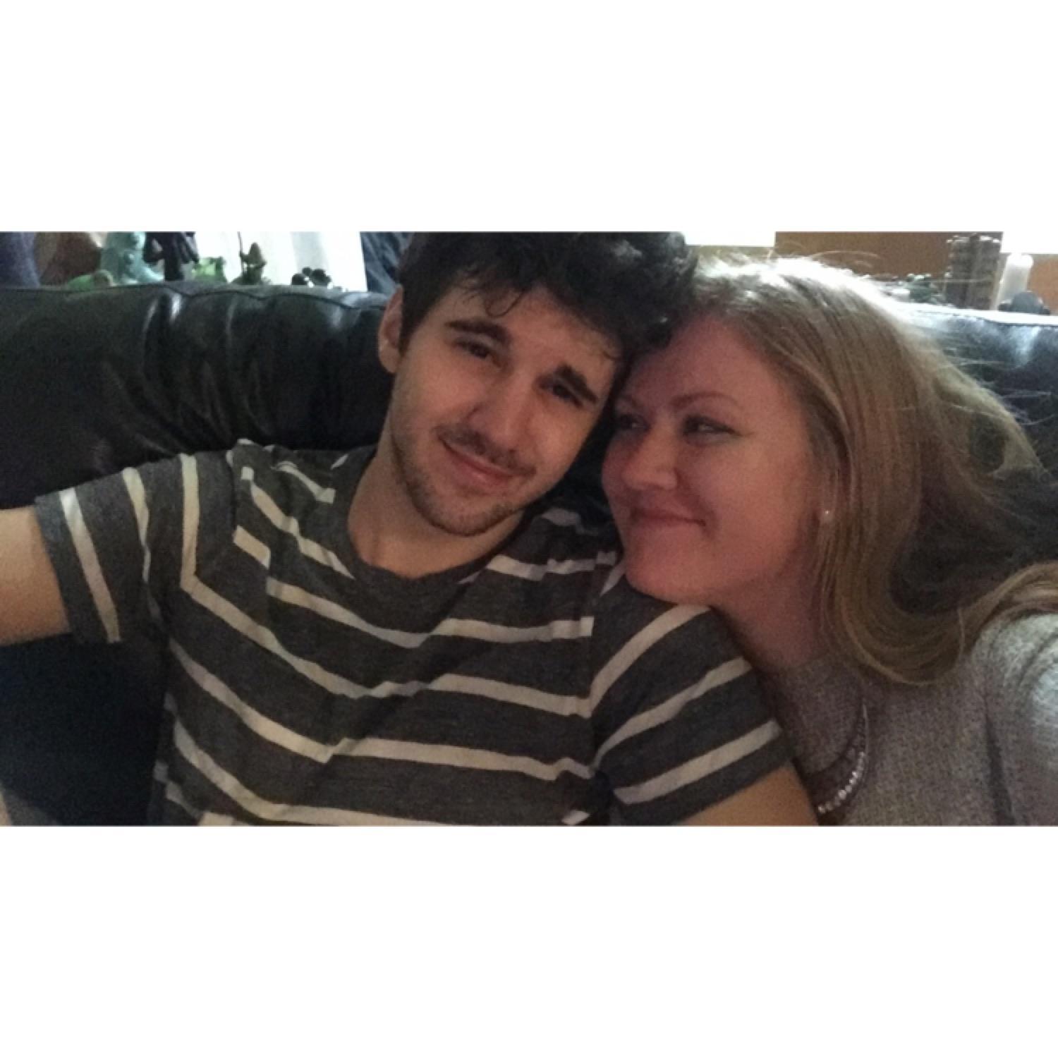 One of our first New Years together