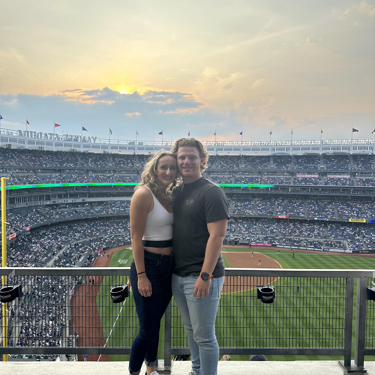 Our first time at Yankee Stadium