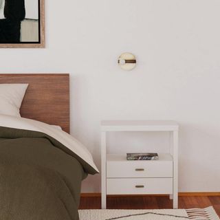 Wind Wood 2-Drawer Nightstand