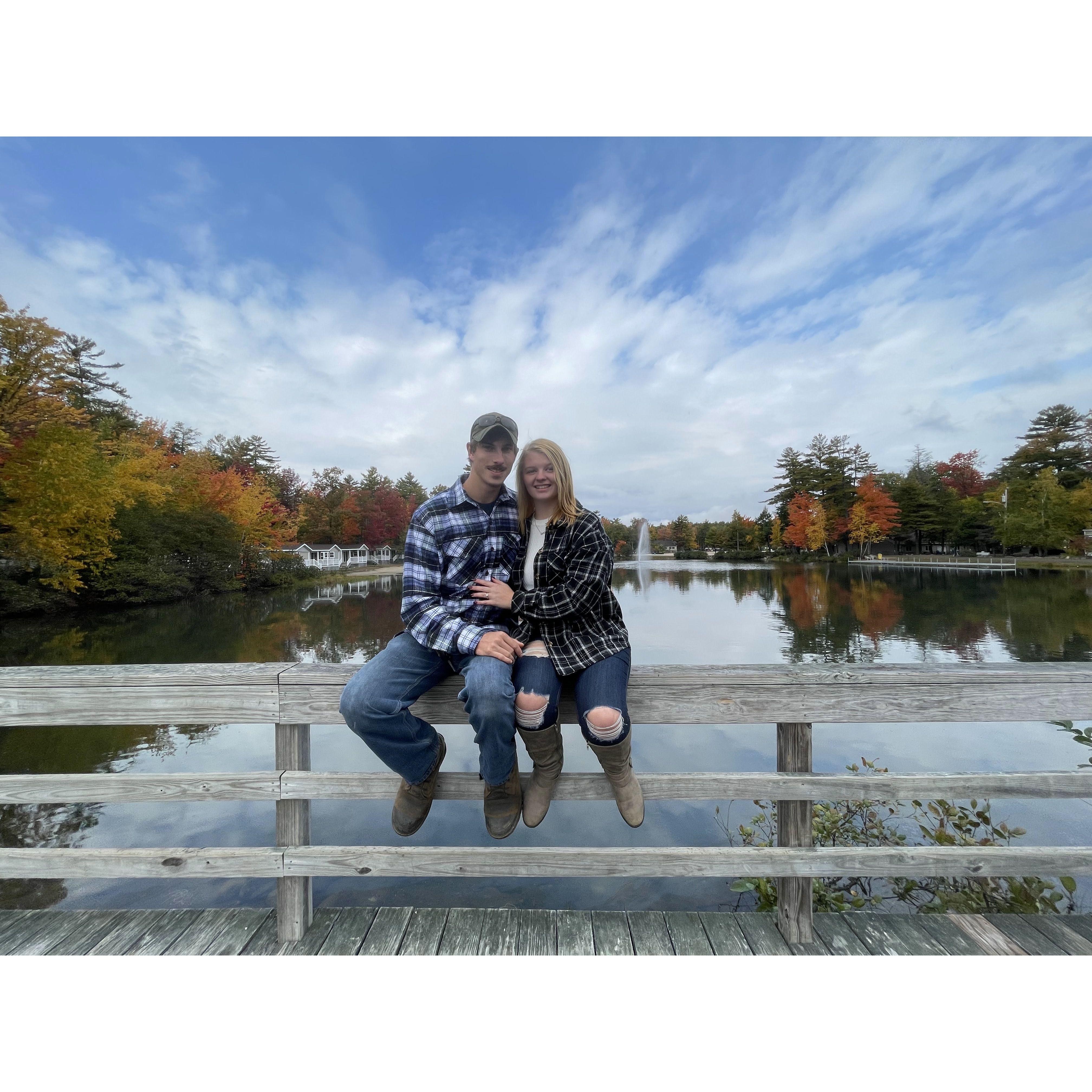 Josh's favorite picture from our engagement weekend!!