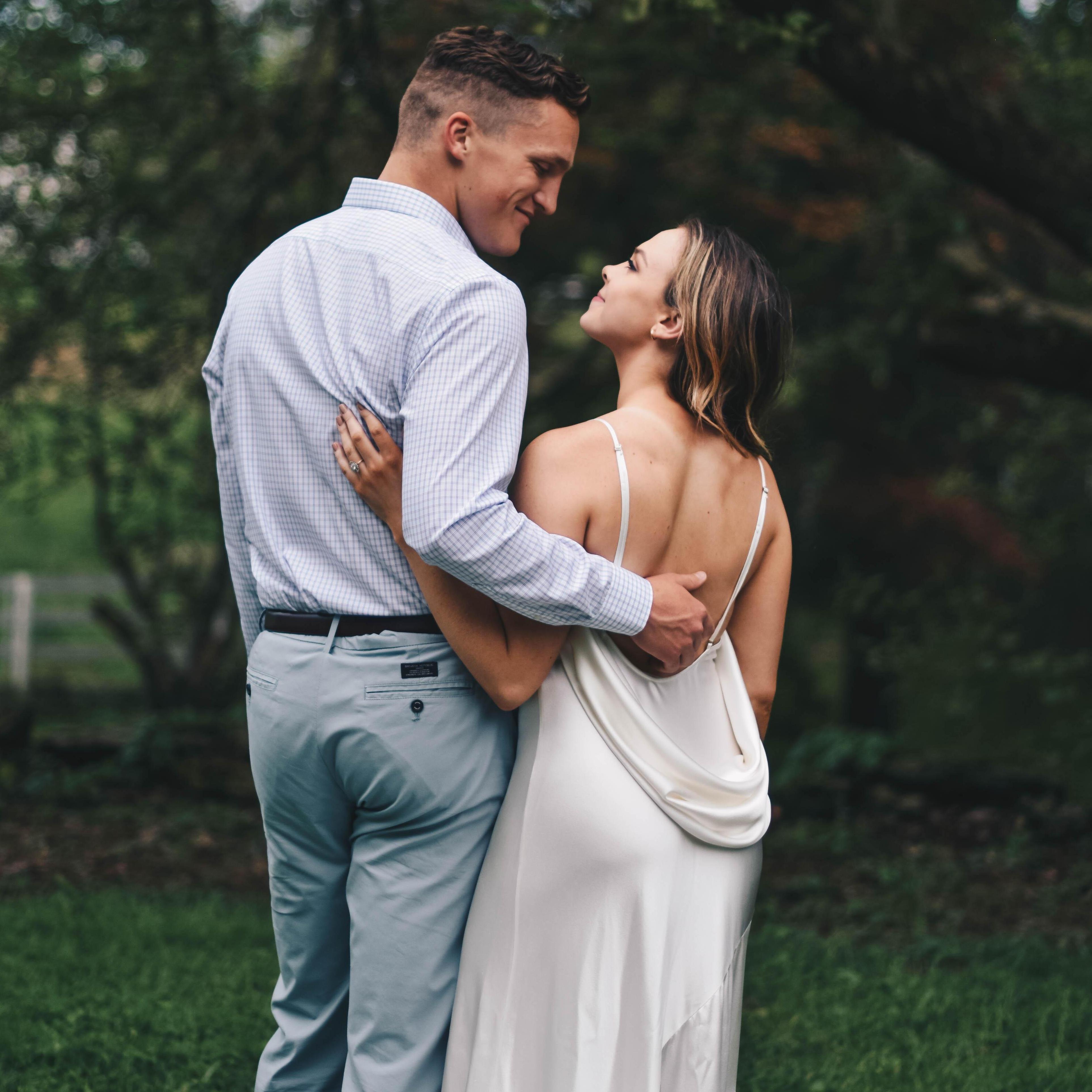 One of our favorite photos from our engagement session.