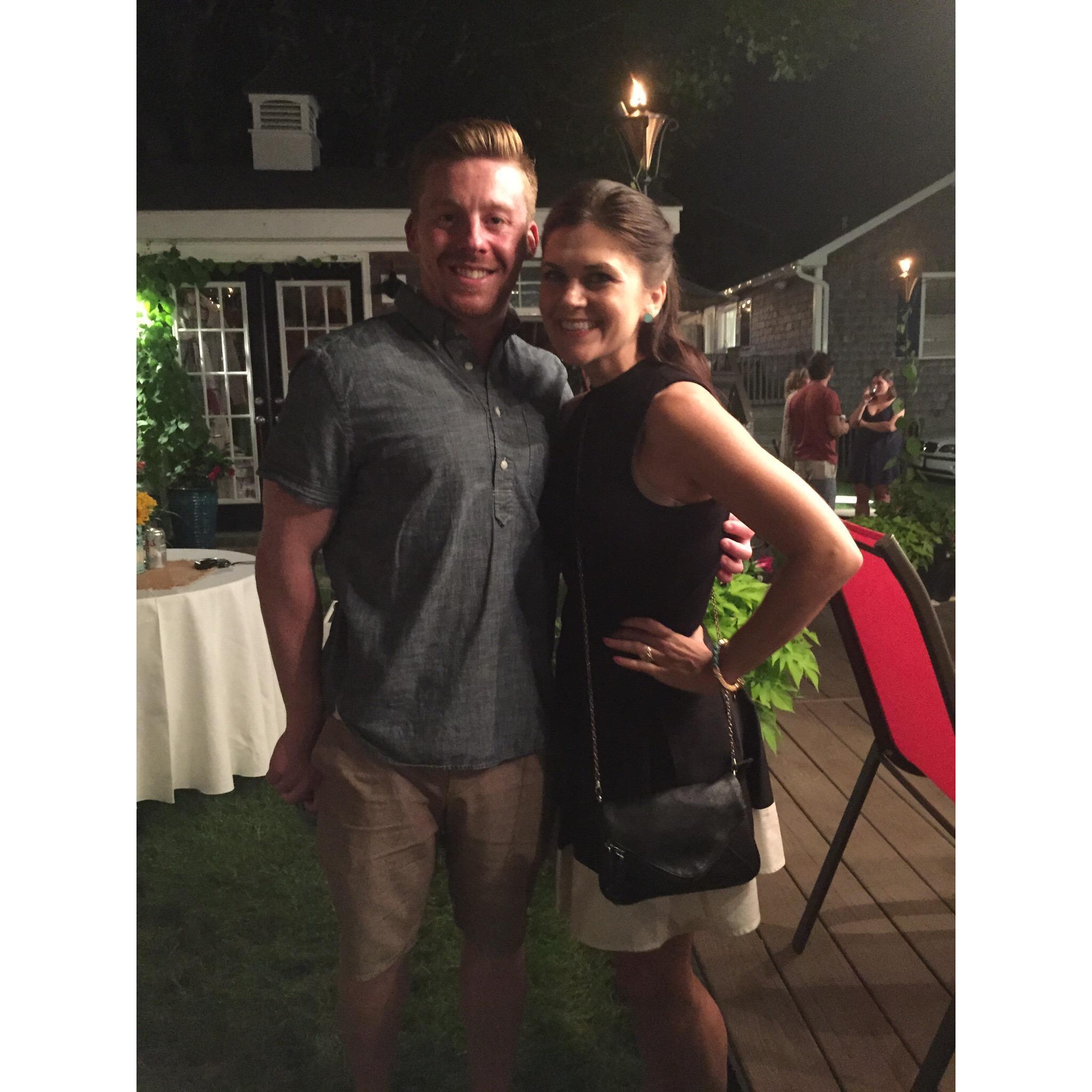 First photo taken of us as a couple! Photo credit: Claudia Chaffee
