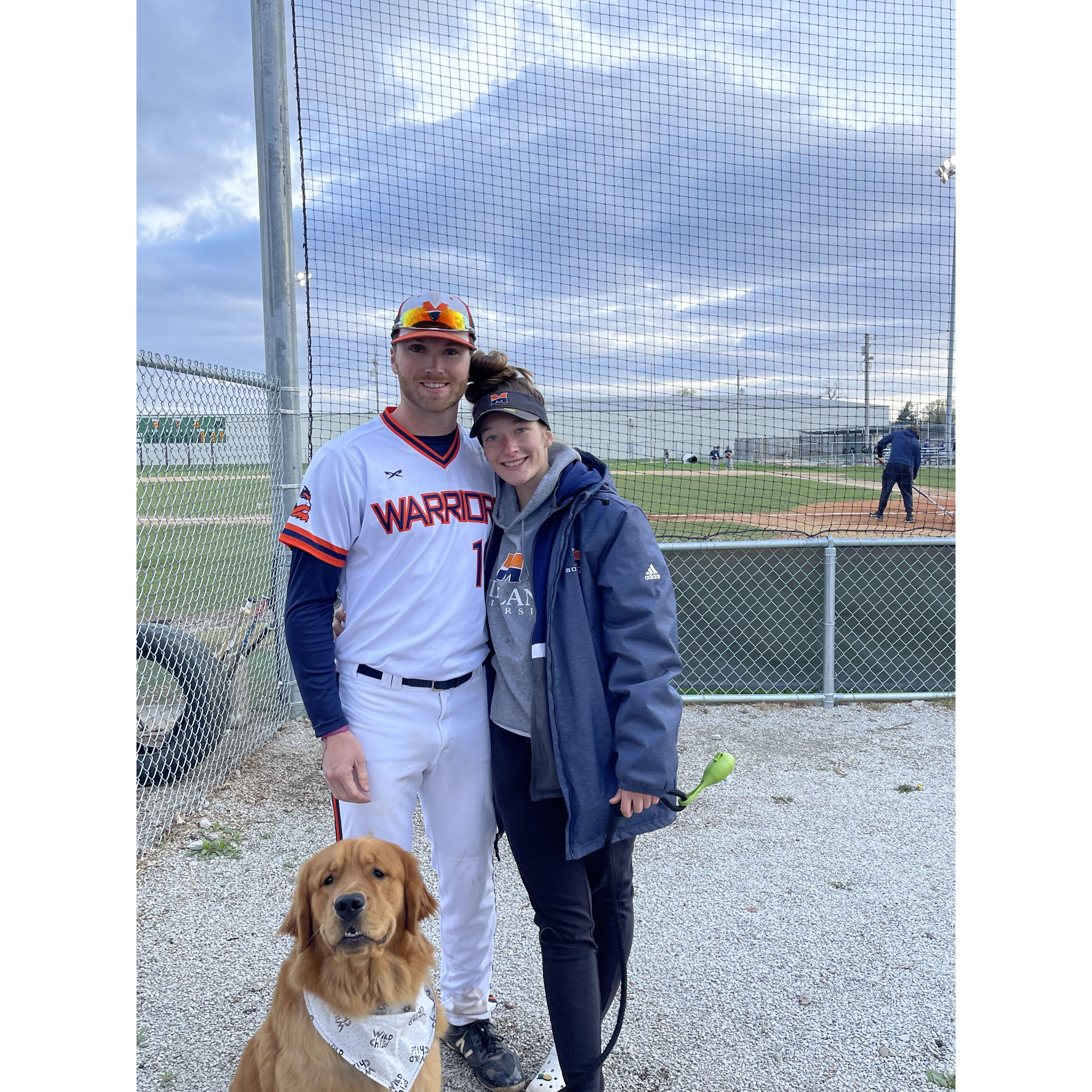 Matthew's senior game!
04/2025