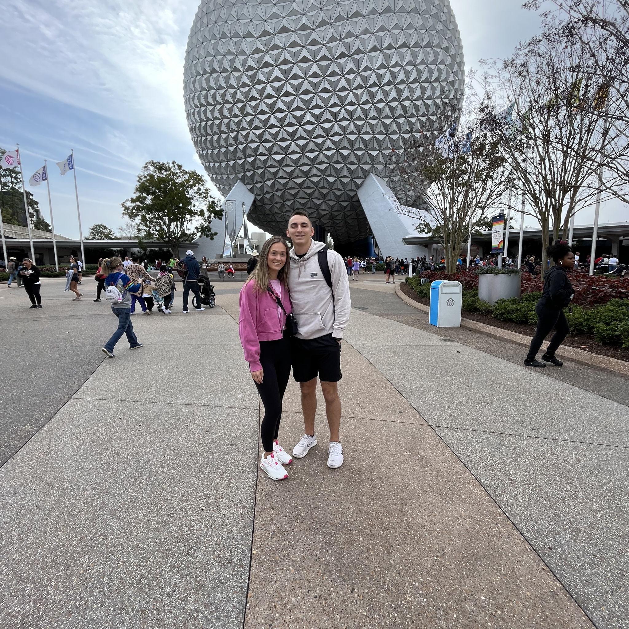 Our first Disney tip! Kyle's birthday gift for my 21st!