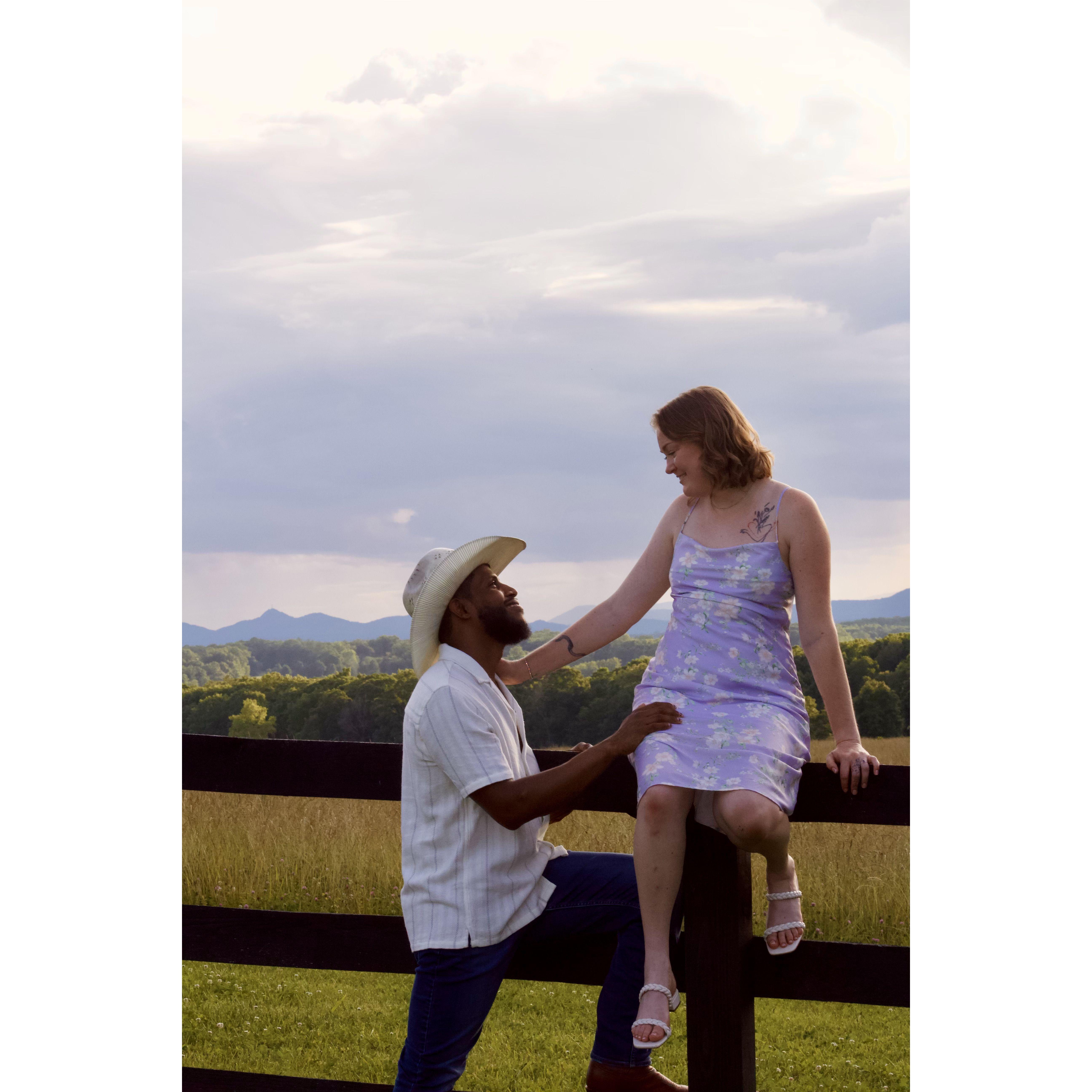 A extremely unbalanced fence!