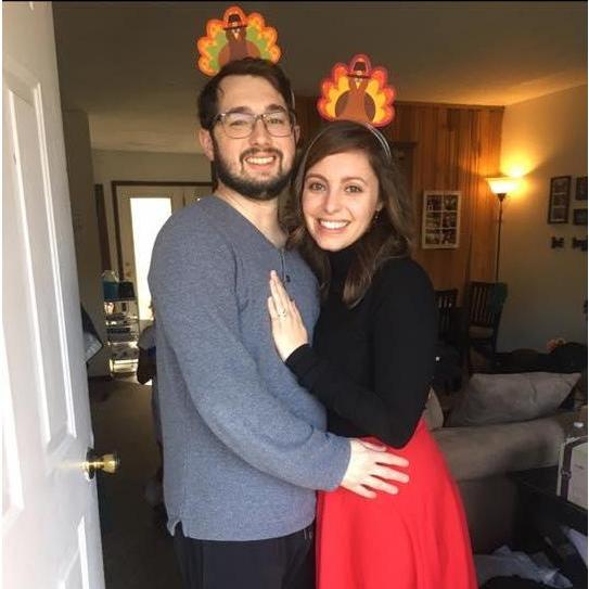 Newly engaged Thanksgiving turkeys, 2019