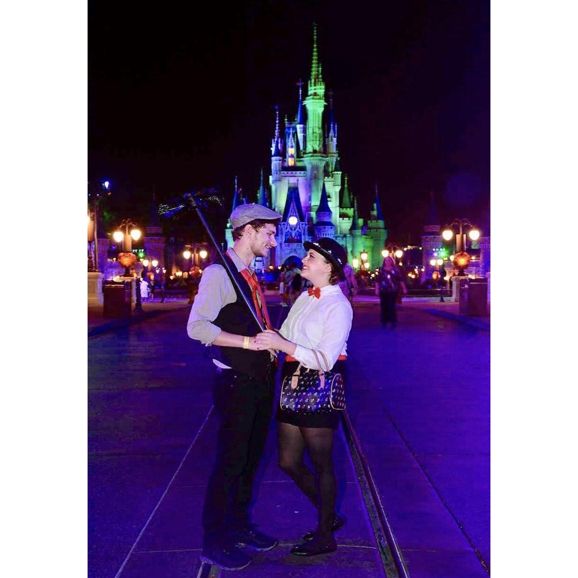 We went as Mary Poppins & Bert for Halloween in 2018. This was our first time going to Mickey's Not So Scary Halloween Party! We love it!