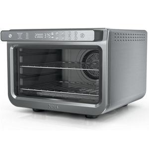Ninja Air Fryer & Toaster Oven | Prestige Smart XL Countertop Oven | Bakes up to 20 Cookies, Fits up to a 12lb Turkey | Pizza, Toast, Bake, Air Fry & Reheat | 1800 Watts | Stainless Steel | DT501​