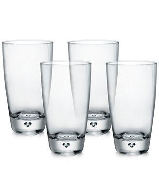 Luna Set of 4 Highball Glasses