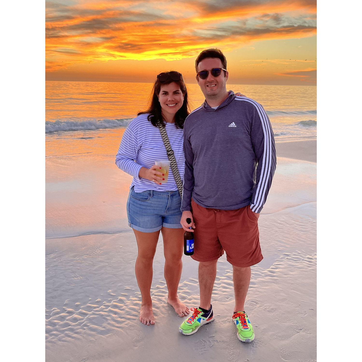 In one of our favorite places, Anna Maria Island.