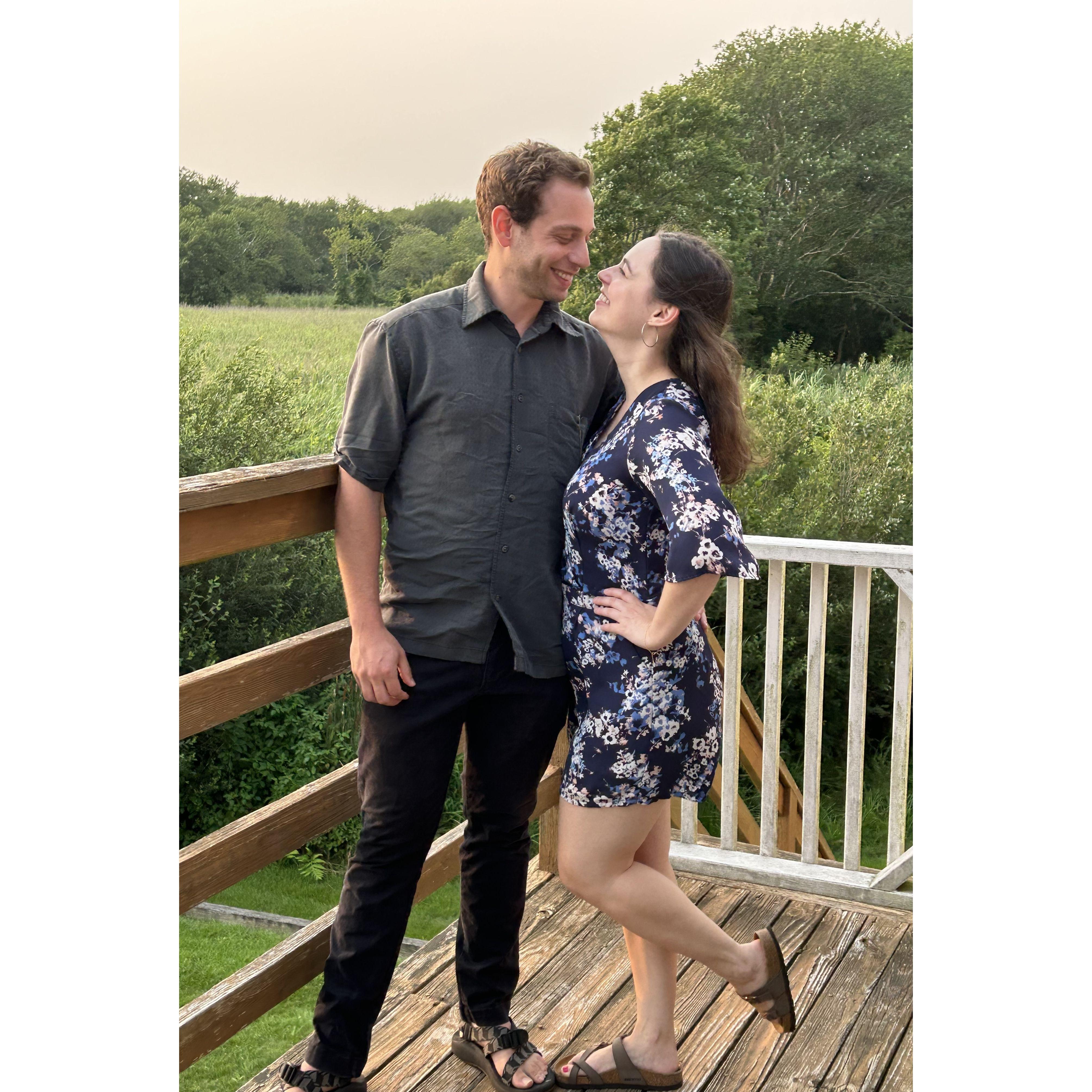 Our first anniversary. Photo credit: Max Resnick.