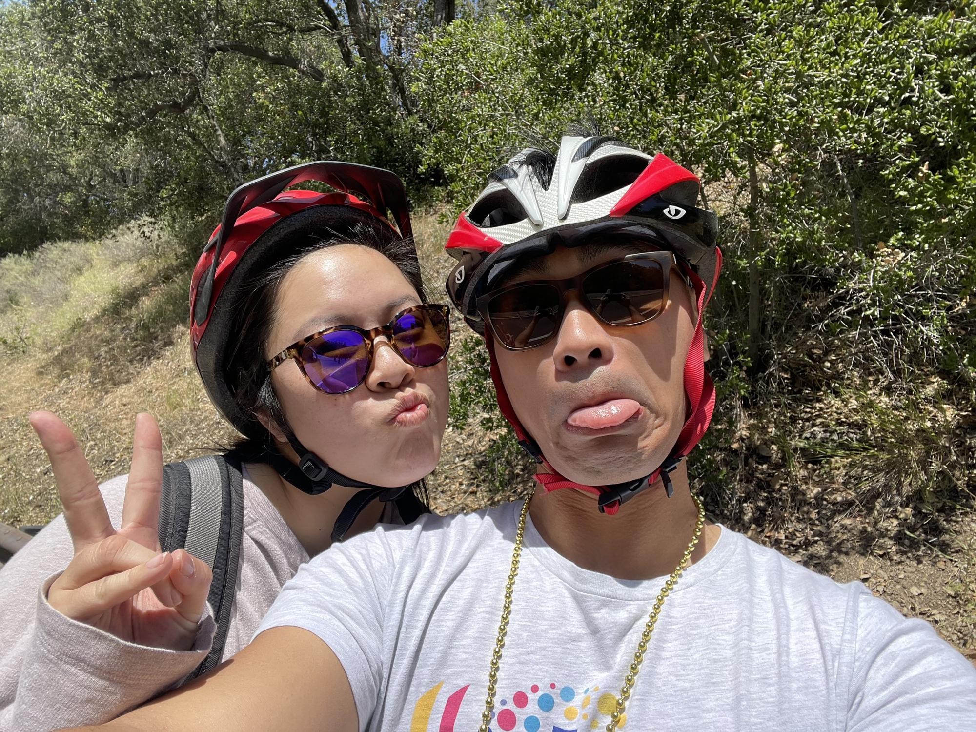 Biking around Fremont