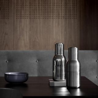 Stainless Salt & Pepper Bottle Grinder Set