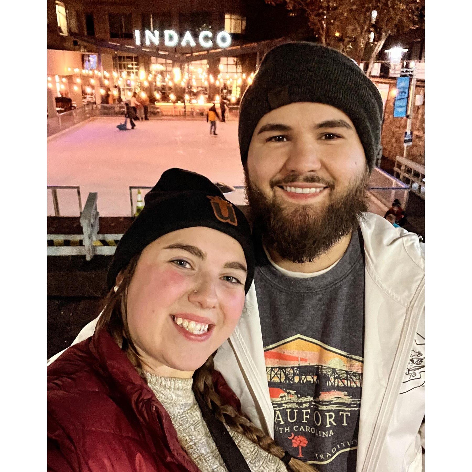 First Time Ice Skating