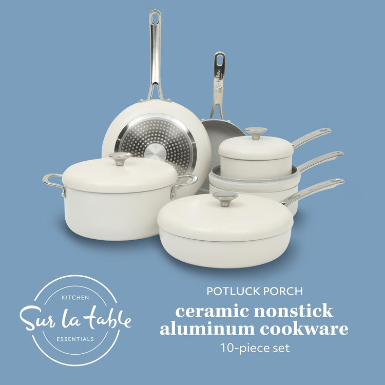 Sur La Table, Kitchen Essentials Nonstick Potluck Porch 10-Piece