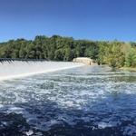 Lehigh River Waterfall