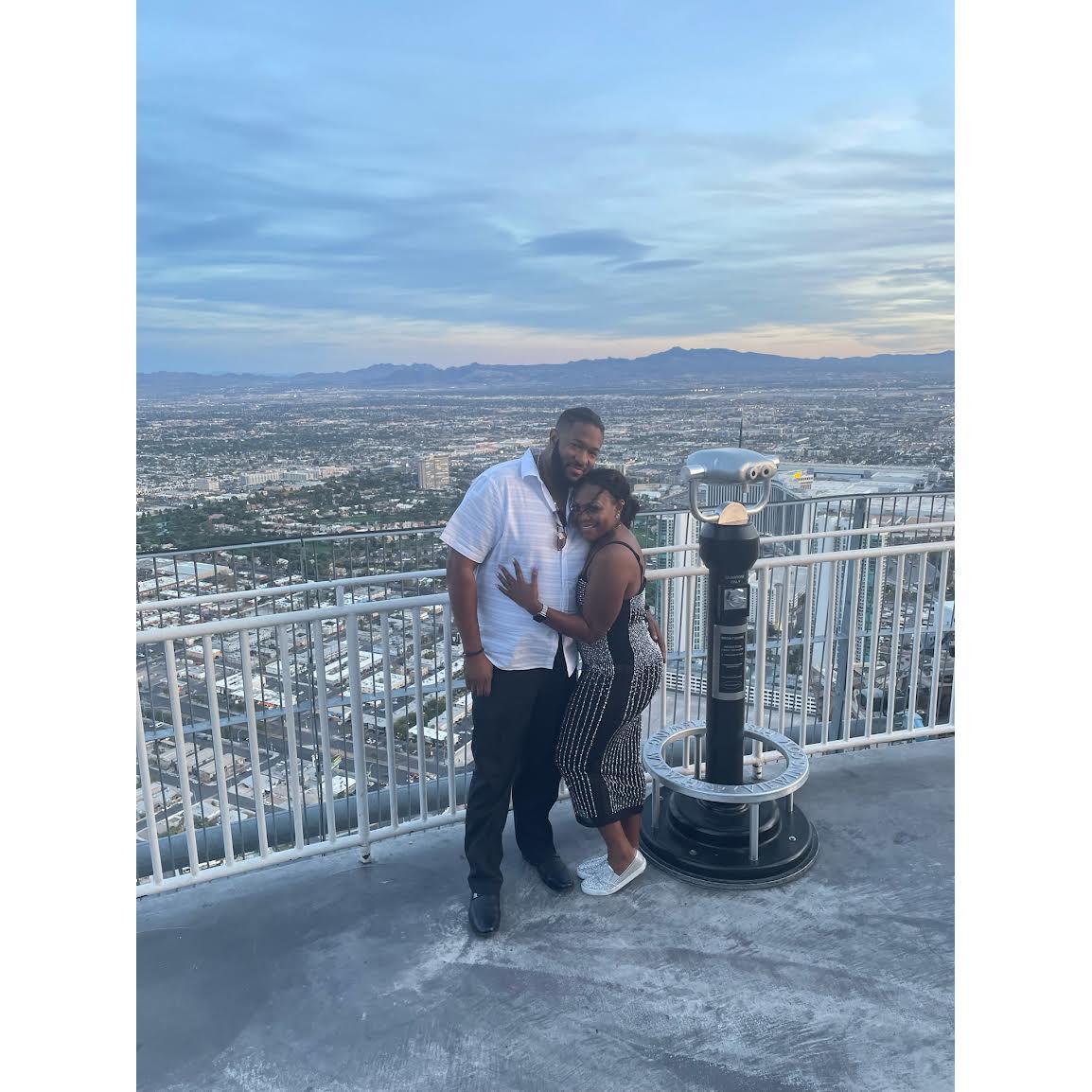 October 2021.  On top of the world in Vegas