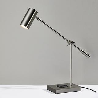 Collette Adesso Charge LED Desk Lamp with Qi Wireless Charging Pad