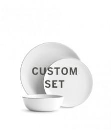 Heath Ceramics Opaque White Basic Dinnerware Set