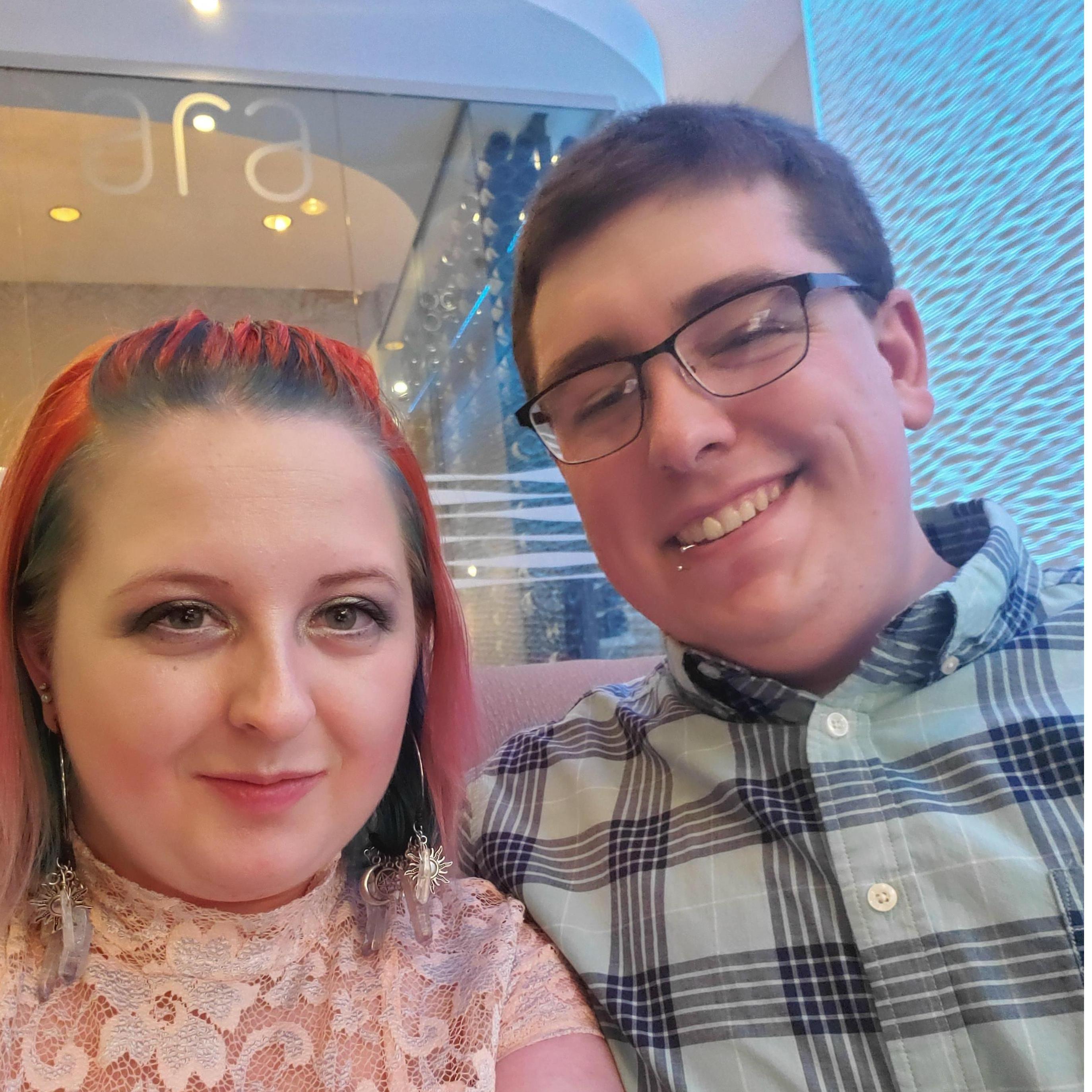 Our first Valentines day as an engaged couple.