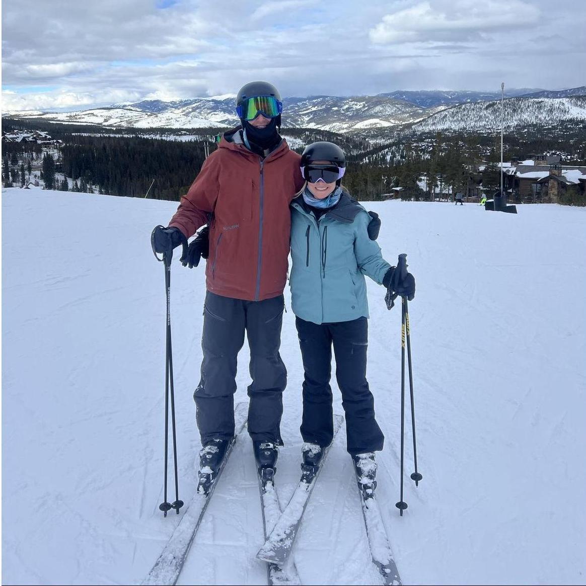 Our first ski trip in Colorado!