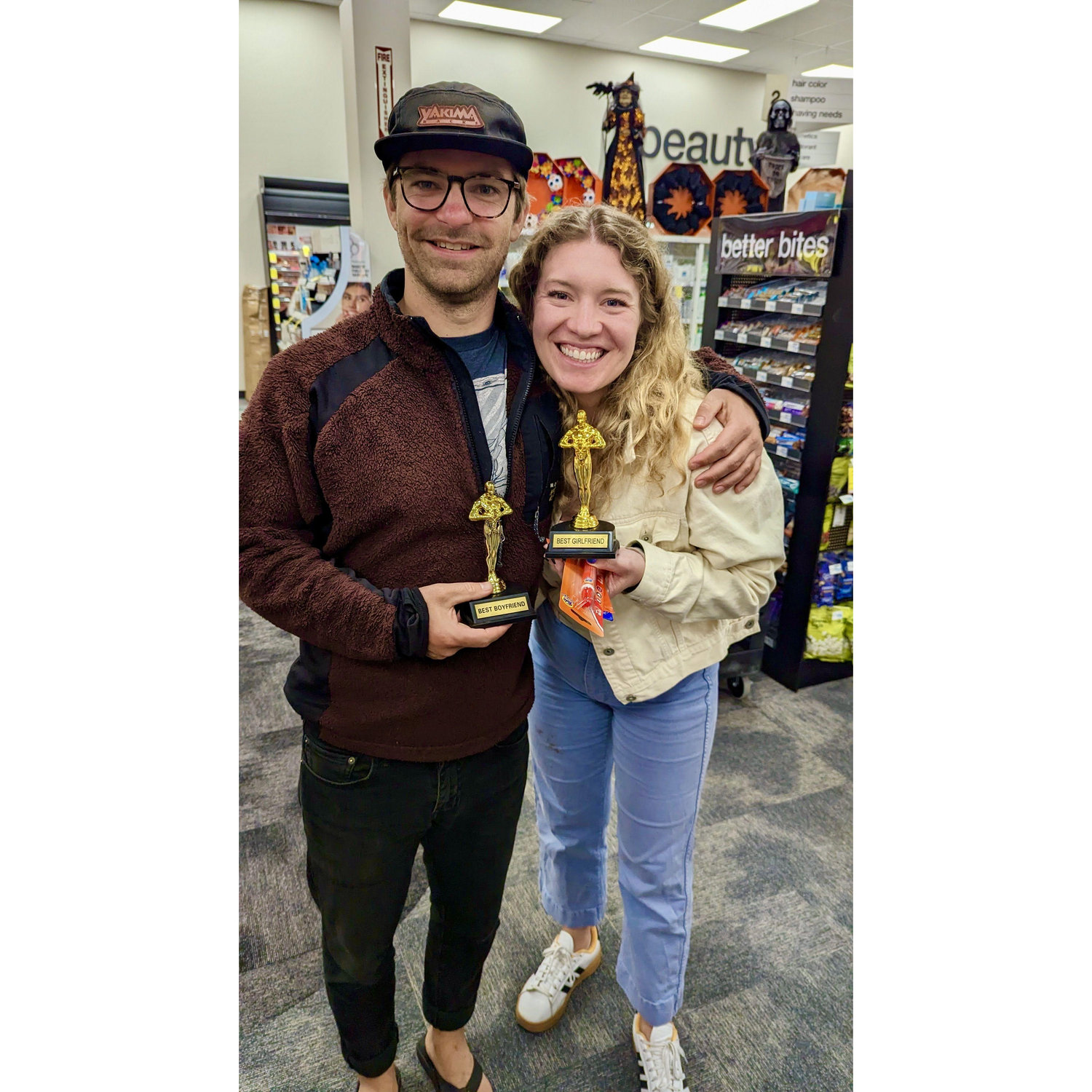 Soon to be "Best Husband" and "Best Wife"