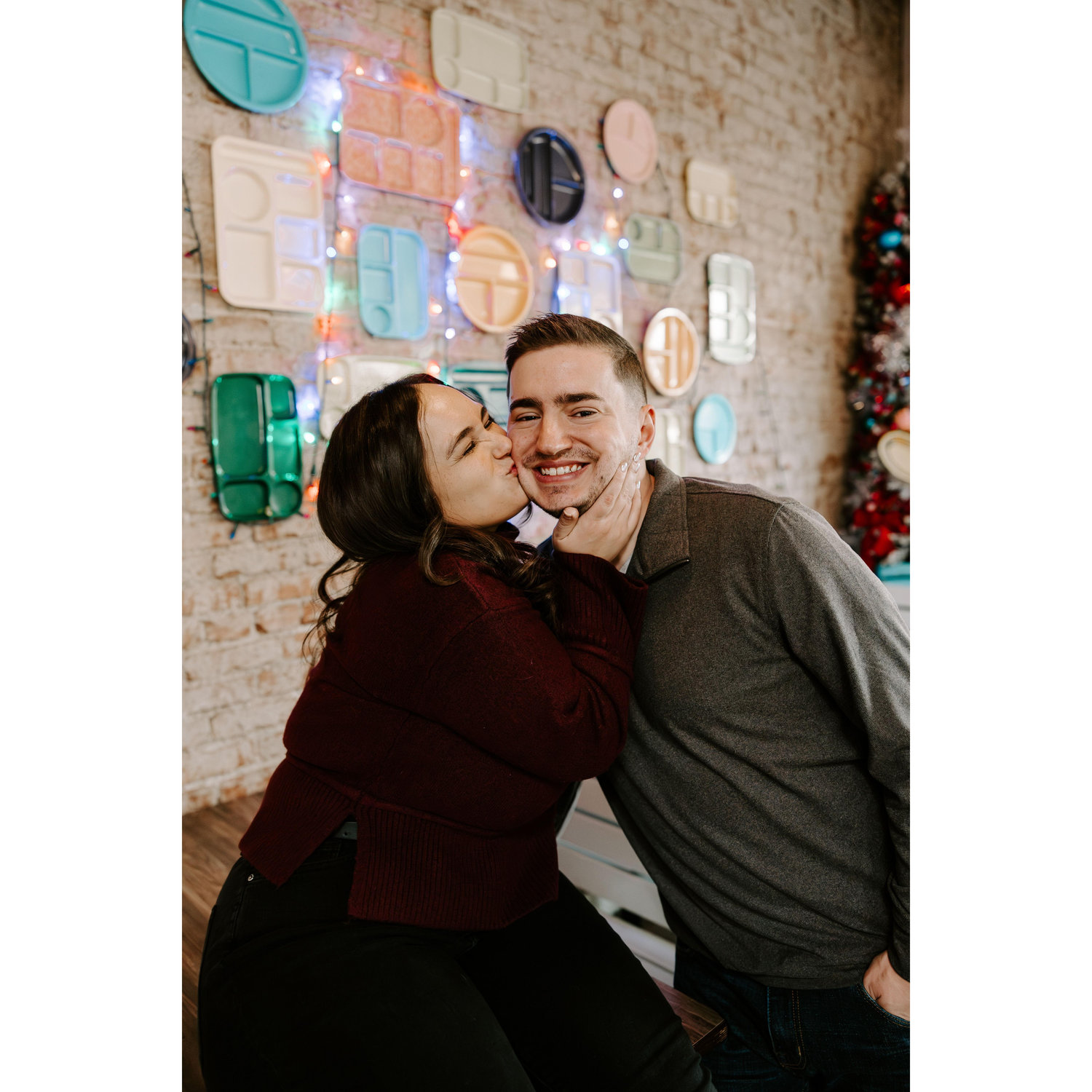 Our engagement photos where we had our first date!