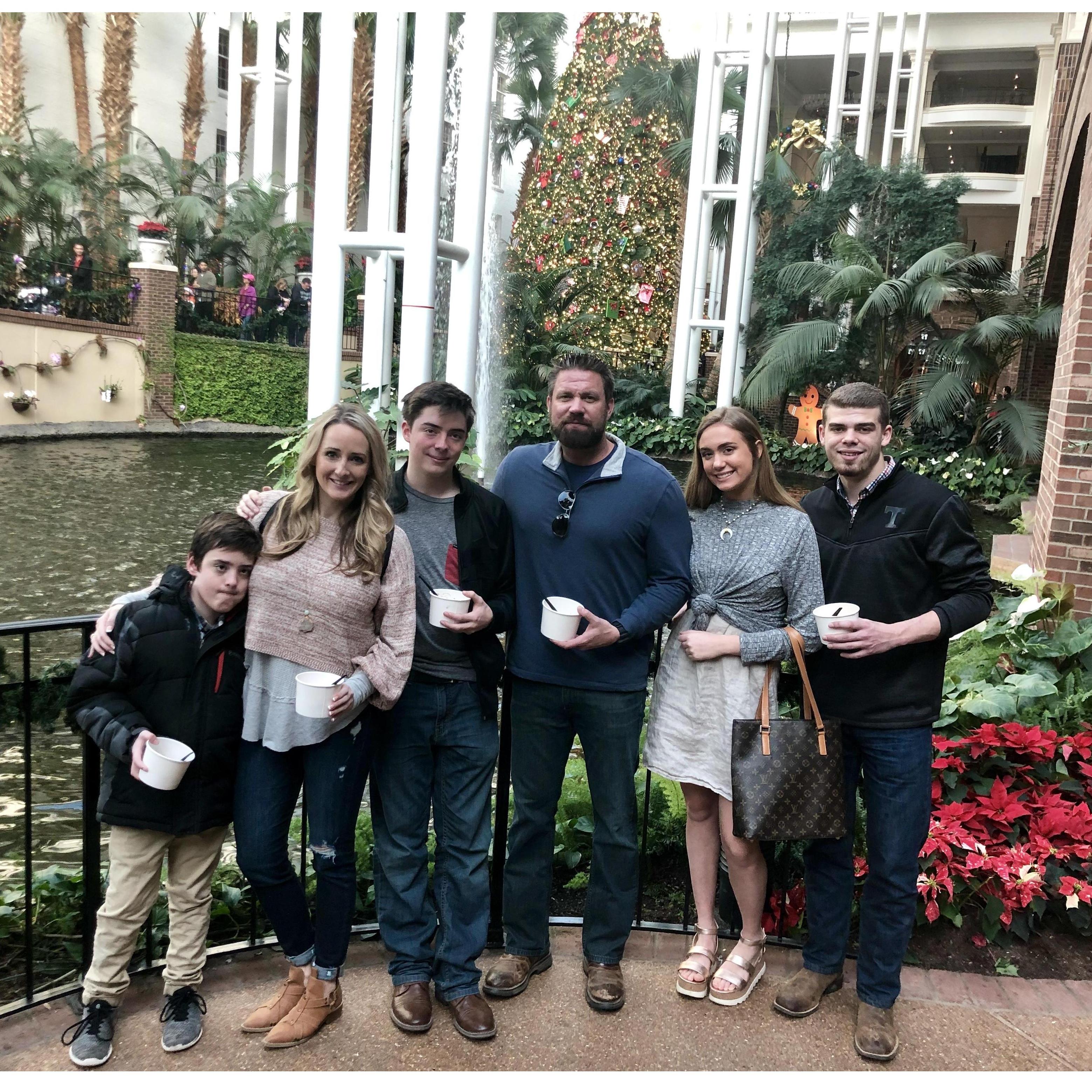 Christmas with all of our family! <3