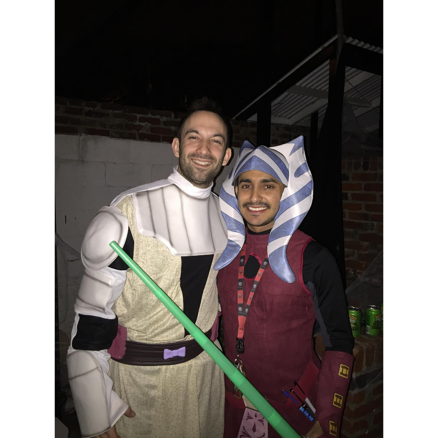 The force is strong between us.