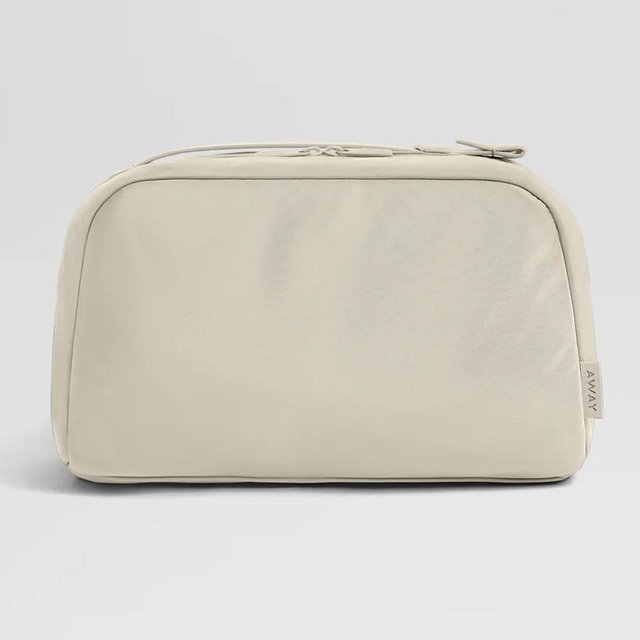 Large Toiletry Bag in Salt or Cloud Grey
