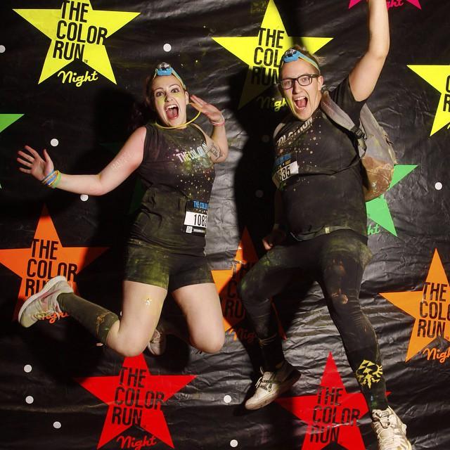 7.11.15 - Morgan wanted to 'run' into her 23rd birthday!