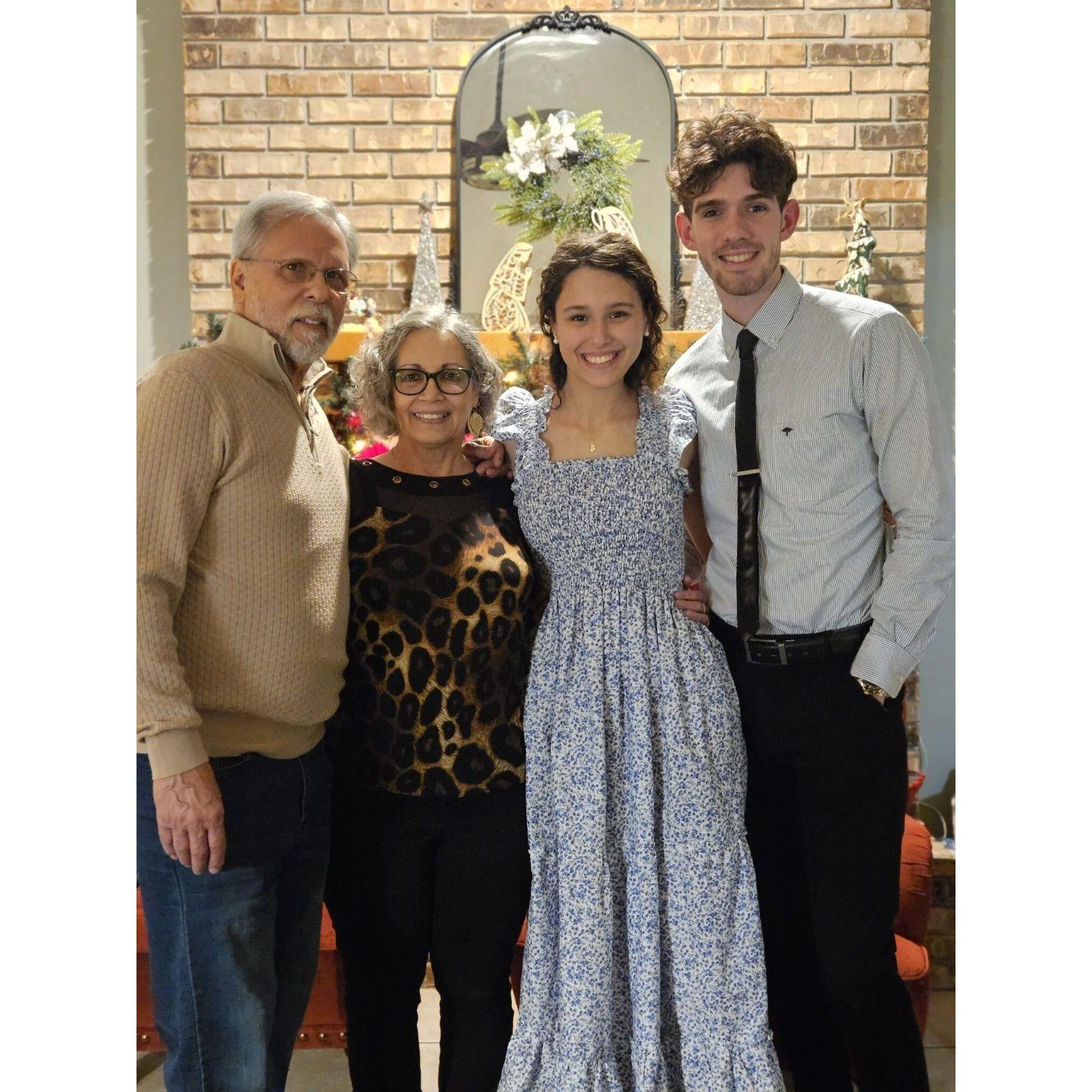 John + Natalie + Natalie's maternal grandparents