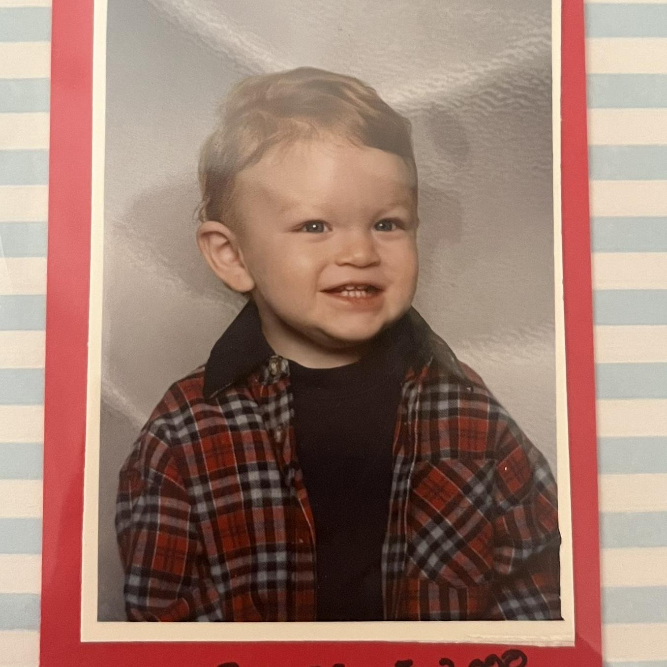 Connor as a baby