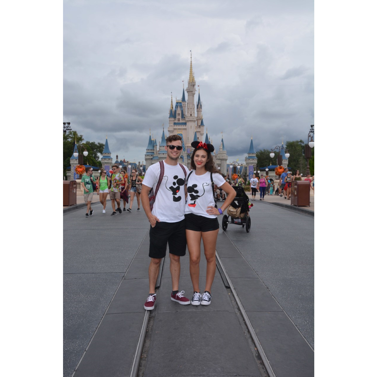 We met at Disneyworld so of course we had to go back together
