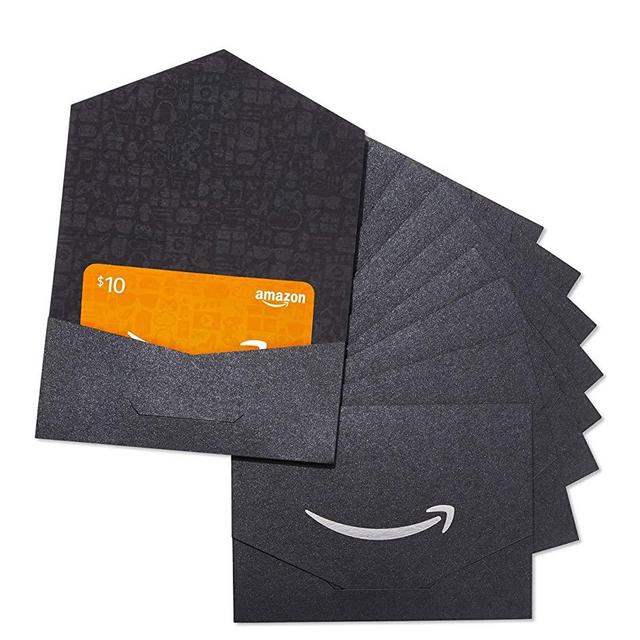 Amazon.com $10 Gift Card - Pack of 10 Mini Envelopes