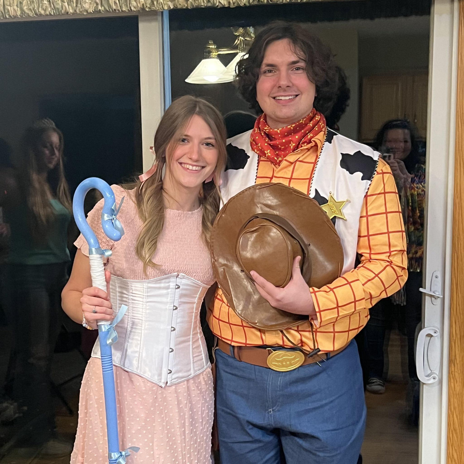 Honoring his nickname Woody