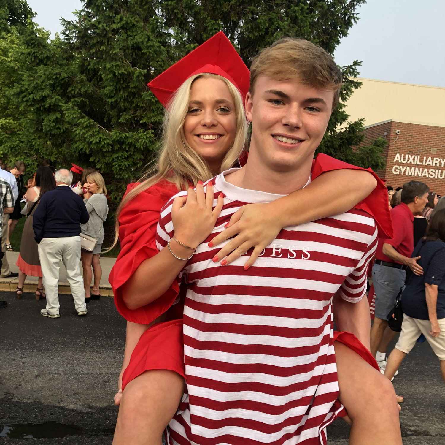 Sarah's high school graduation