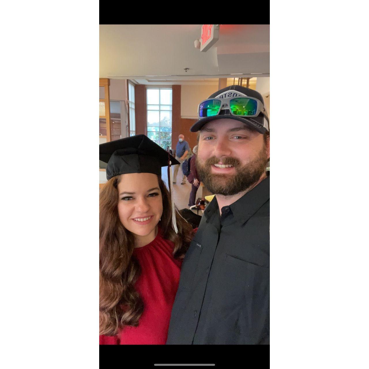 Graduating with my Master's