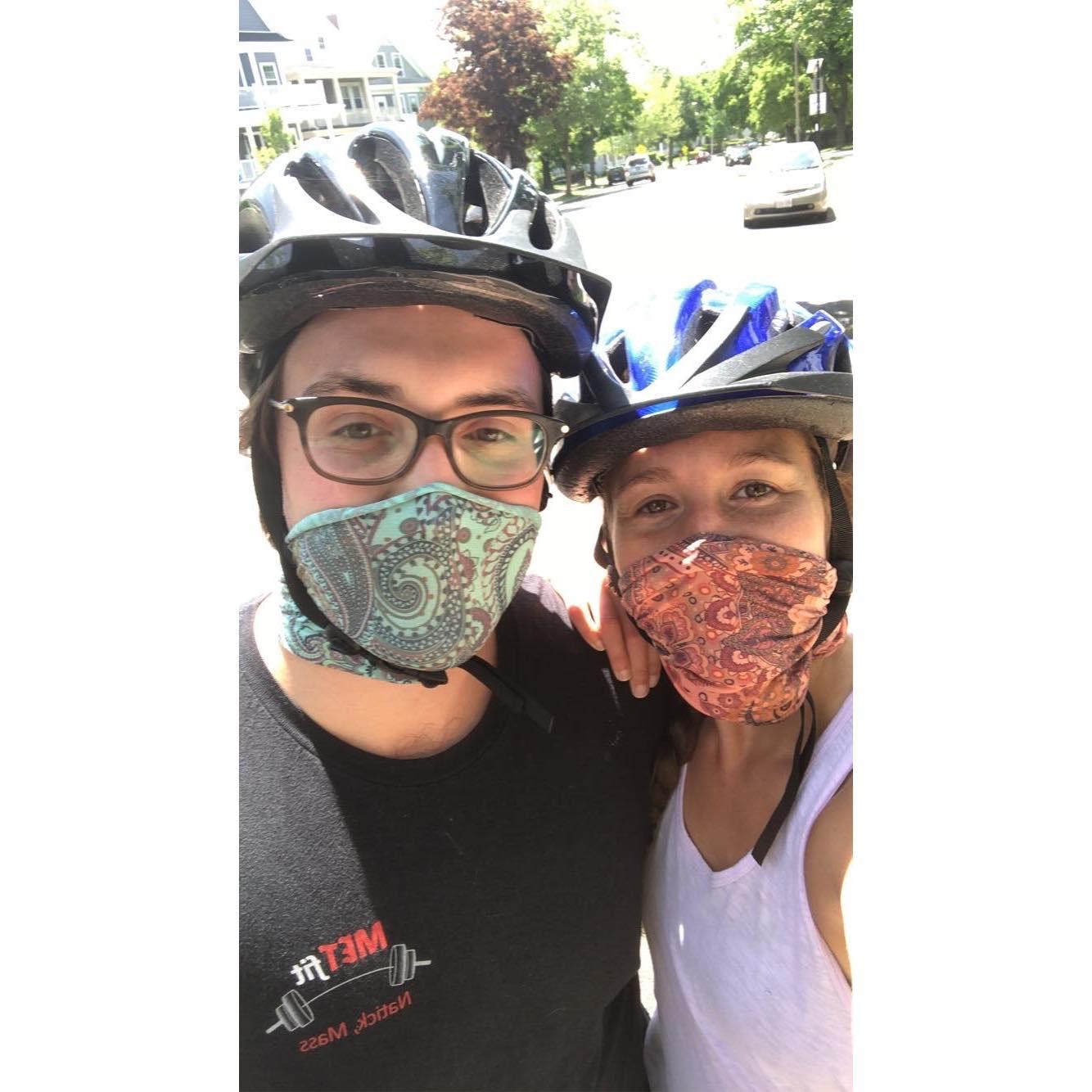 Bike Ride in Somerville during COVID.