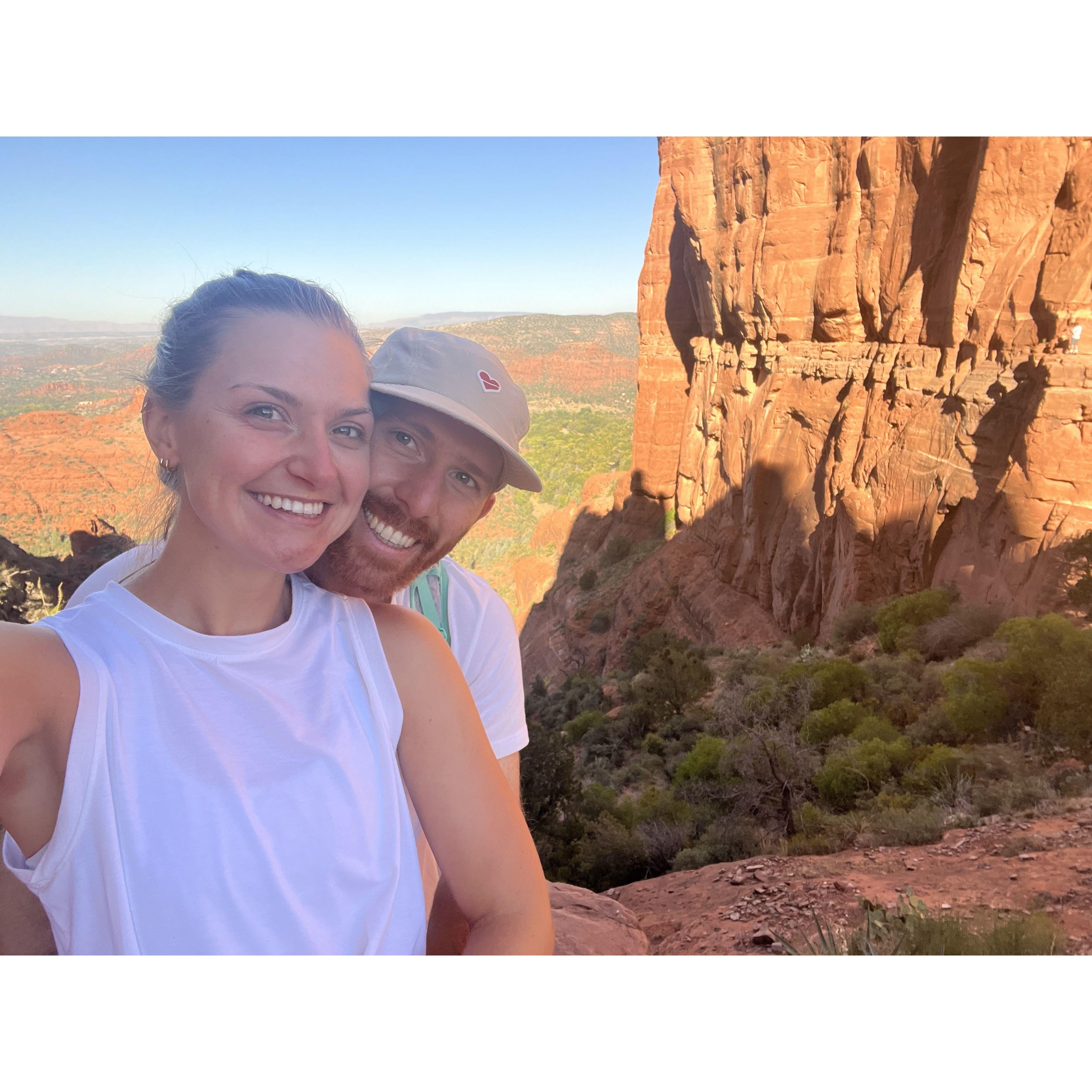 one of our favorite trips spent hiking in Sedona, AZ.