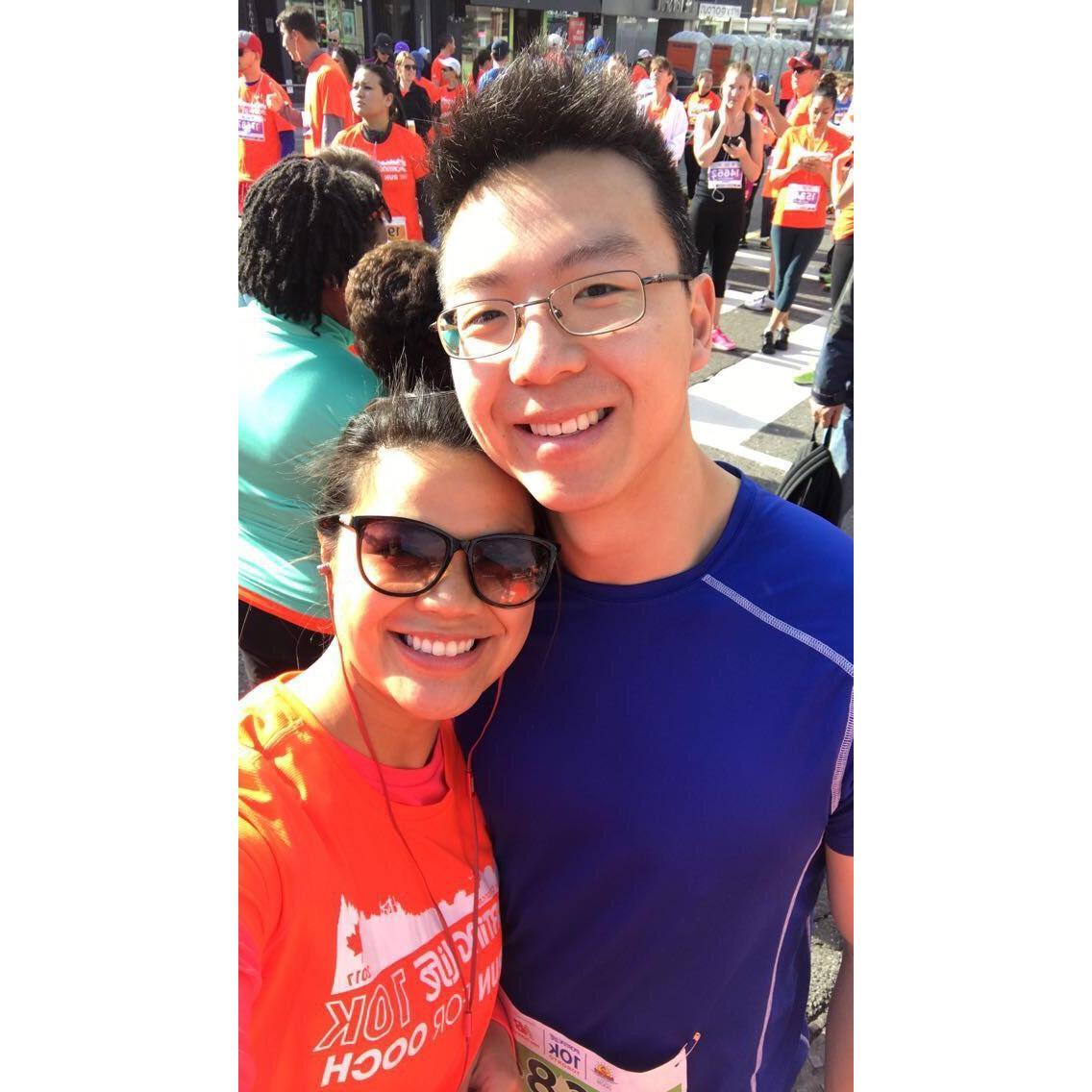 First and only 10 KM together.