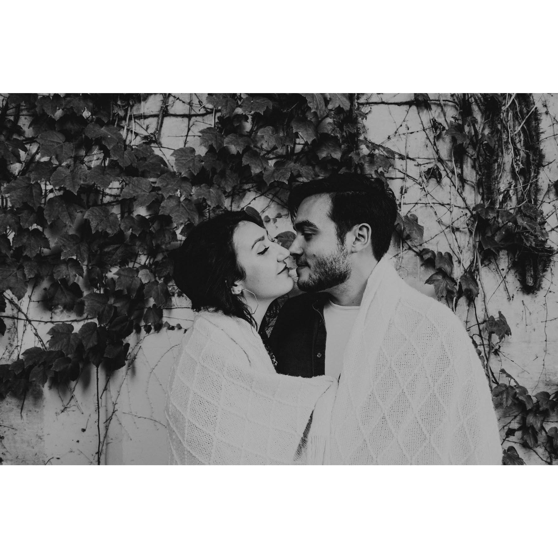 engagement photoshoot, under the 134