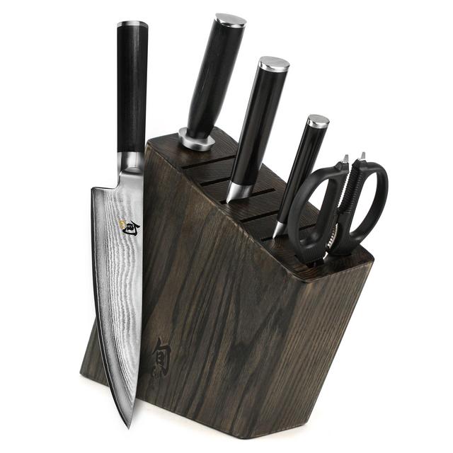 Shun Classic Knife Set Slim Block 7-piece - Shun Chef's Knives | Cutlery and More