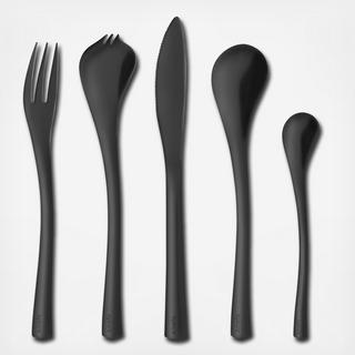 Celebration Black 10-Piece Tapas Set, Service for 2