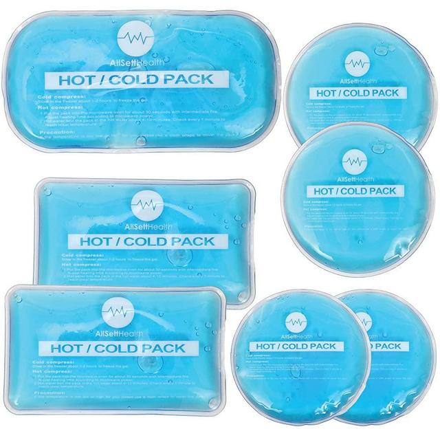 Reusable Hot and Cold Gel Ice Packs for Injuries Reusable | Cold Compress, Ice Pack, Gel Ice Packs, Cold Pack, Gel ice Pack, Cold Packs for Injuries | 7 Pack