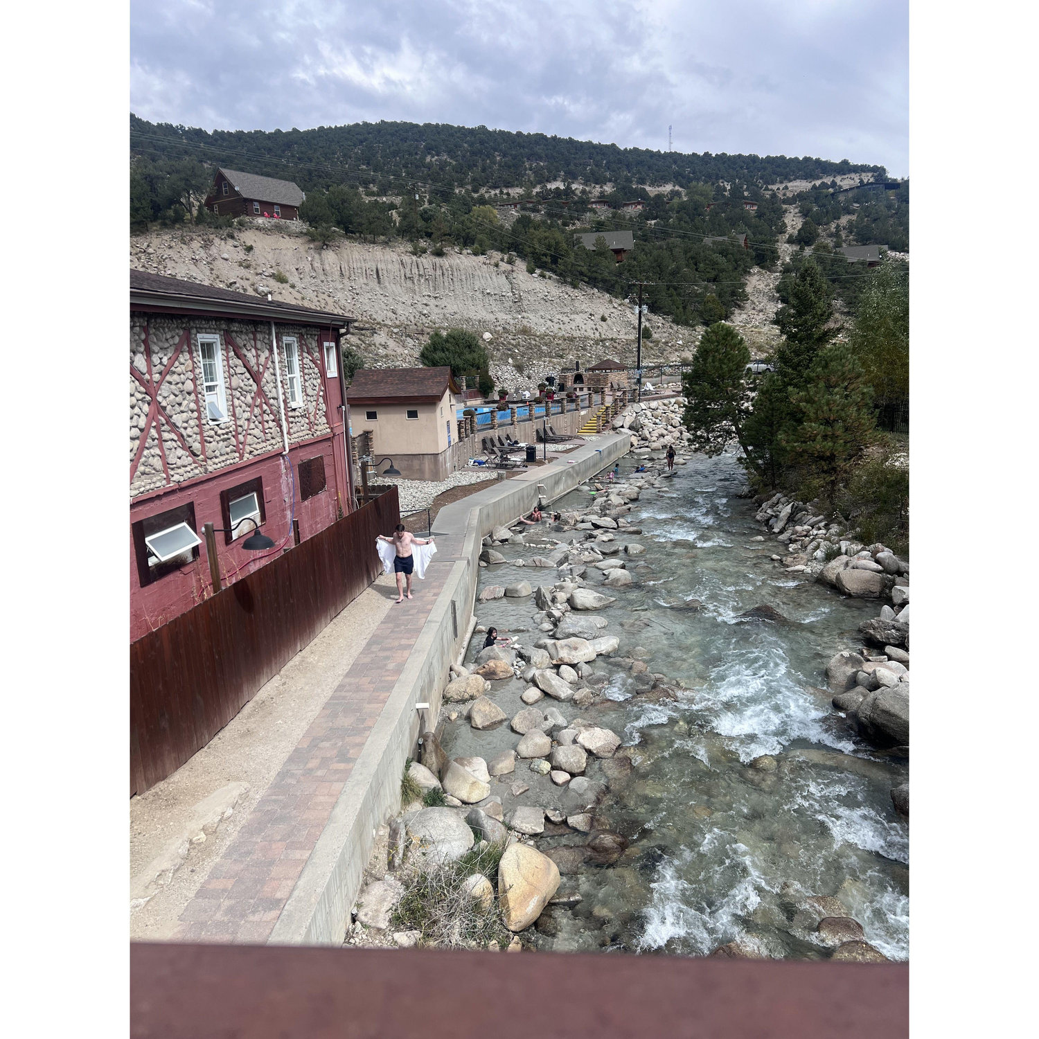 Chalk Creek Hot Springs