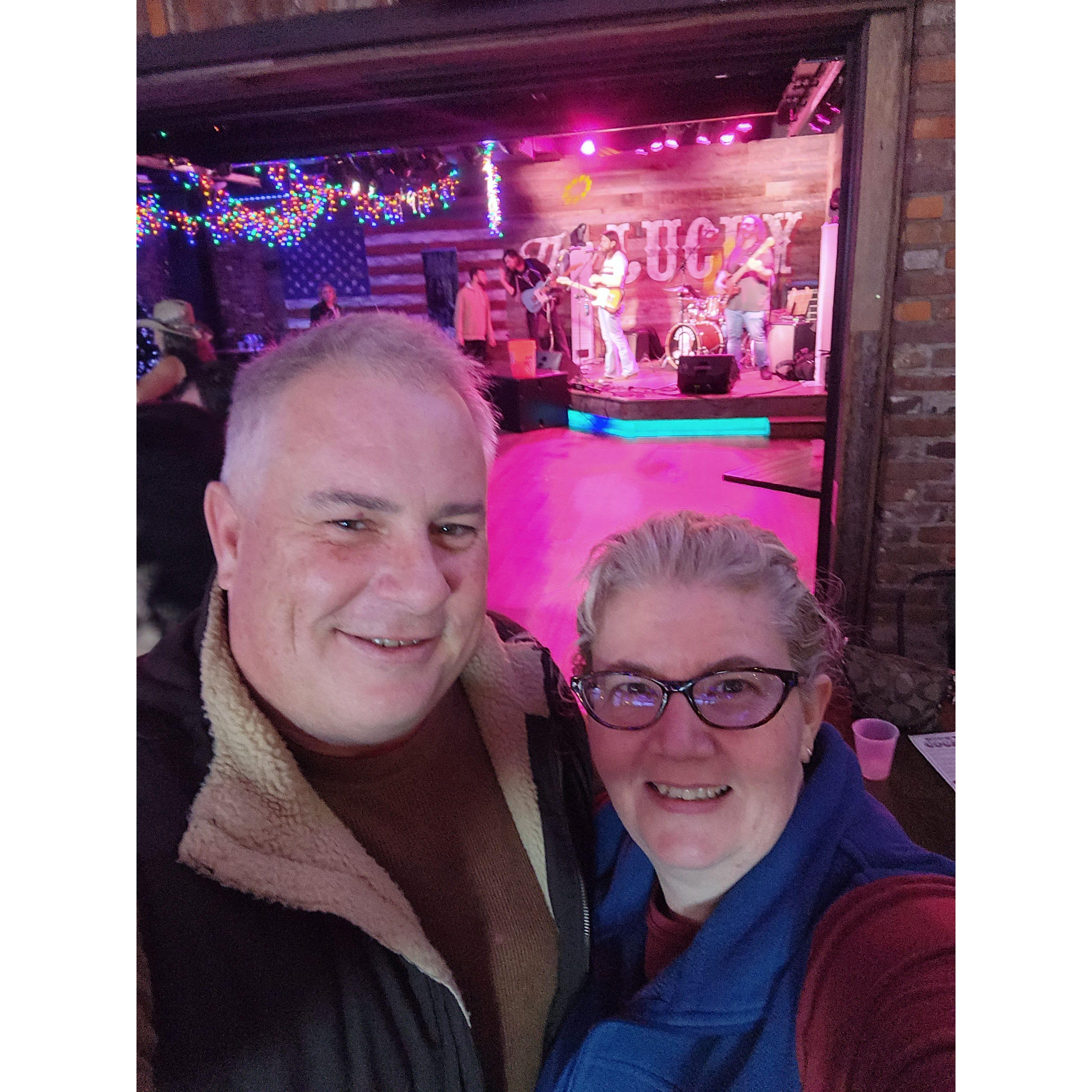 New Year Eve at Lucky Bastard's in Nashville TN
