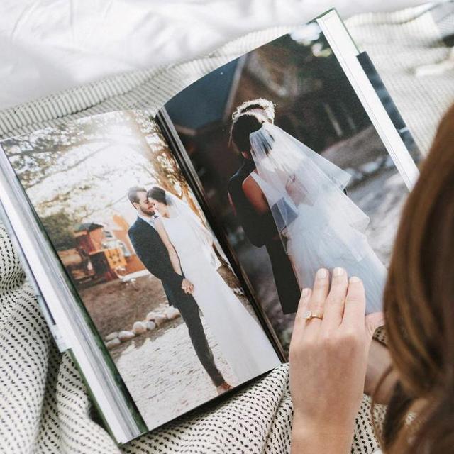 Hard Cover Wedding Photo Album