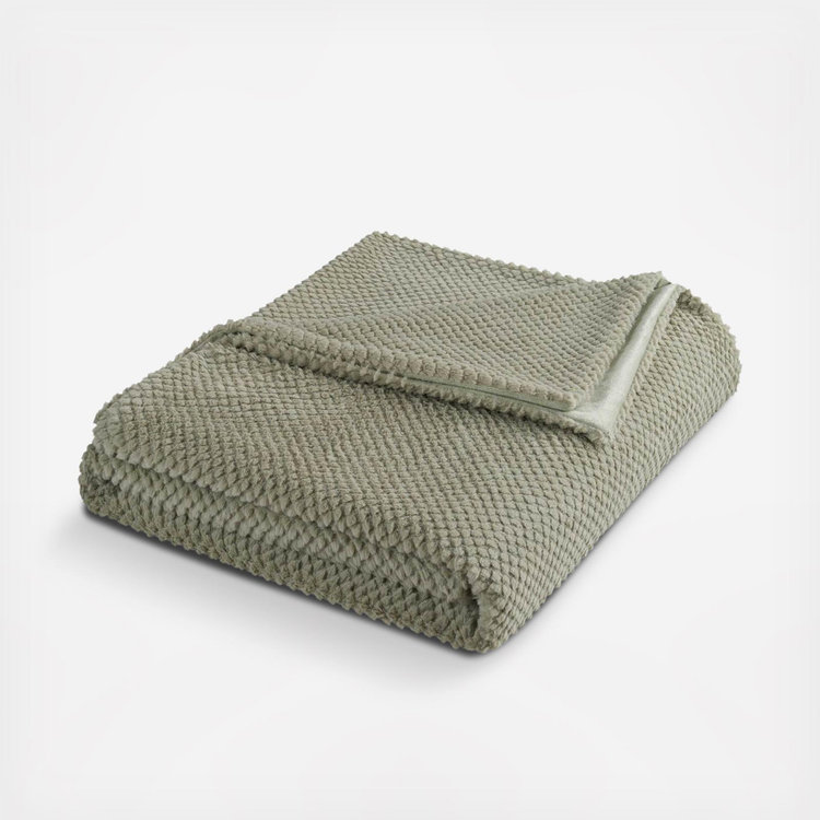 Vellux, Plush Texture Blanket | Zola